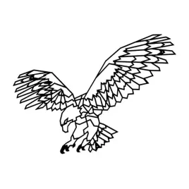 dekoracja-scienna-obraz-azurowy-gamet-ad51-orzel-czarny-75cm