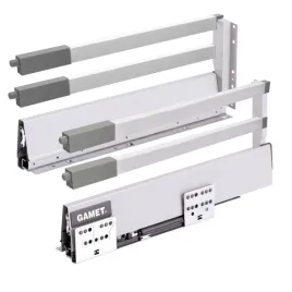 gamet-szuflada-gamet-box23-wysoka-szara-350mm-relingi-kwadratowe