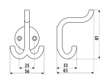 gamet-wieszak-wp17-chrom-satynowy-material-metal