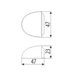gamet-odbojnik-ds02-mahon-rodzaj-przyklejany