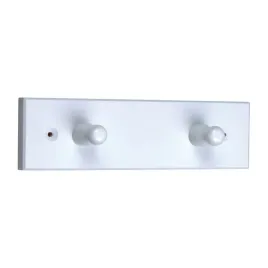 gamet-wieszak-wd840-drewno-buk-2-haczyki-bialy