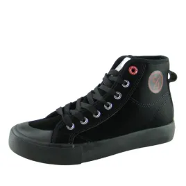 trampki-damskie-czarne-cross-jeans-wysokie