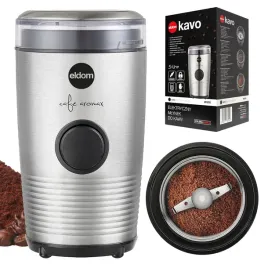 mlynek-elektryczny-do-kawy-mk80s-kavo-60g-eldom-stal-nierdzewna