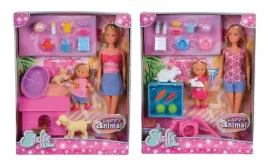 steffi-i-evi-ze-zwierzatkiem-simba