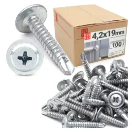 wkrety-samowiercace-do-metalu-42x19-podkladkowe-din7504-ocynkowane-100szt