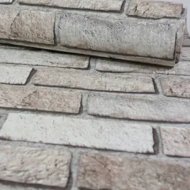 tapeta-cegla-3d-brazowa-mur-z-cegly-winyl-zmywalna