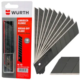 ostrza-lamane-czarne-wymienne-18mm-wurth-do-noza-do-tapet-extra-mocne-10szt