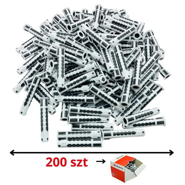 kolki-rozporowe-uniwersalne-shark-wurth-8x46-do-betonu-plyt-gk-cegly-200szt-przeznaczenie-uniwersalny