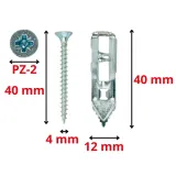 kolki-metalowe-do-plyt-karton-gips-g-k-12x40mm-z-wkretem-gfk-arvex-100-szt-stan-nowy