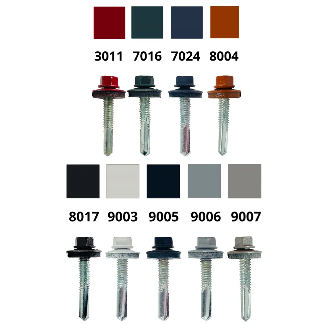 wkrety-samowiercace-do-metalu-ral-6005-zielony-55x32-farmery-na-klucz-250x-stan-nowy