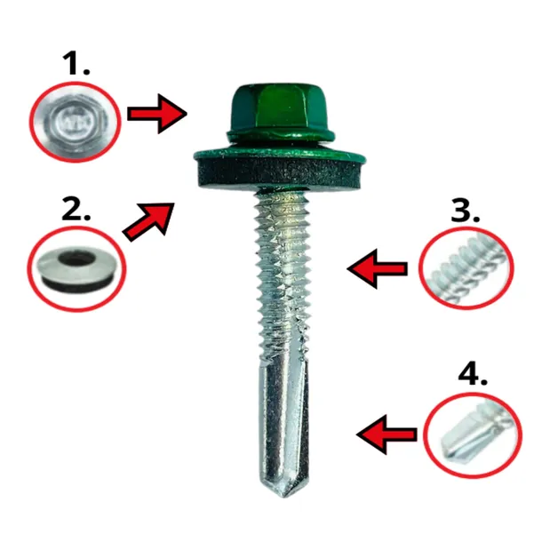 wkrety-samowiercace-do-metalu-ral-6005-zielony-55x32-farmery-na-klucz-250x-srednica-5-5-mm