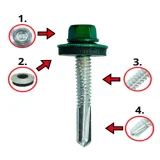 wkrety-samowiercace-do-metalu-ral-6005-zielony-55x32-farmery-na-klucz-250x-srednica-5-5-mm