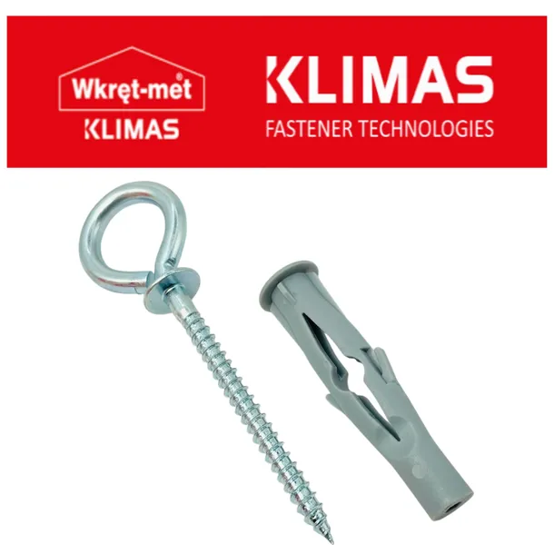 kolki-uniwersalne-z-hakiem-oczkowym-sufitowym-6x64-wkret-met-klimas-50-szt-srednica-6-mm