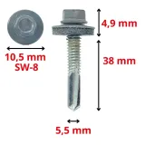 wkrety-samowiercace-do-metalu-ral-9006-aluminiowy-55x38-farmery-na-klucz-stan-nowy