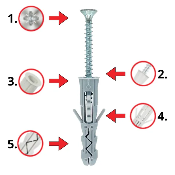 kolki-rozporowe-krx-6x40-krzyzak-do-betonu-cegly-200-szt-klimas-wkret-met-opakowanie-sztuki