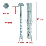 kolki-rozporowe-kkx-10x100-dyble-z-wkretem-na-klucz-do-betonu-cegly-100-szt-stan-nowy