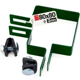 obejma-slupka-do-paneli-80x80-narozna-zielona-1szt
