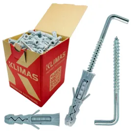 kolki-rozporowe-z-hakiem-prostym-8x55-wkret-met-klimas-montaz-ozdob-100-szt