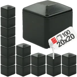 daszek-na-slupek-20x20-nasadka-zaslepka-na-profil-kapturek-czarny-100szt