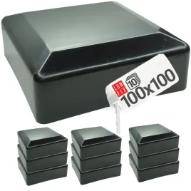 nasadka-na-slupek-100x100-zaslepka-daszek-10szt
