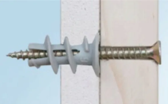 kolki-driva-do-plyt-karton-gips-gk-regips-8x23-mm-slimakowy-z-wkretem-50szt-stan-nowy