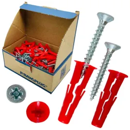 kolki-rozporowe-uniwersalne-rawlplug-uno-6-z-wkretem-do-betonu-plyt-gk-100x