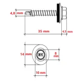 wkrety-farmerskie-ral-9005-czarny-48x35-mm-farmery-do-blachy-ocynk-250-szt-stan-nowy