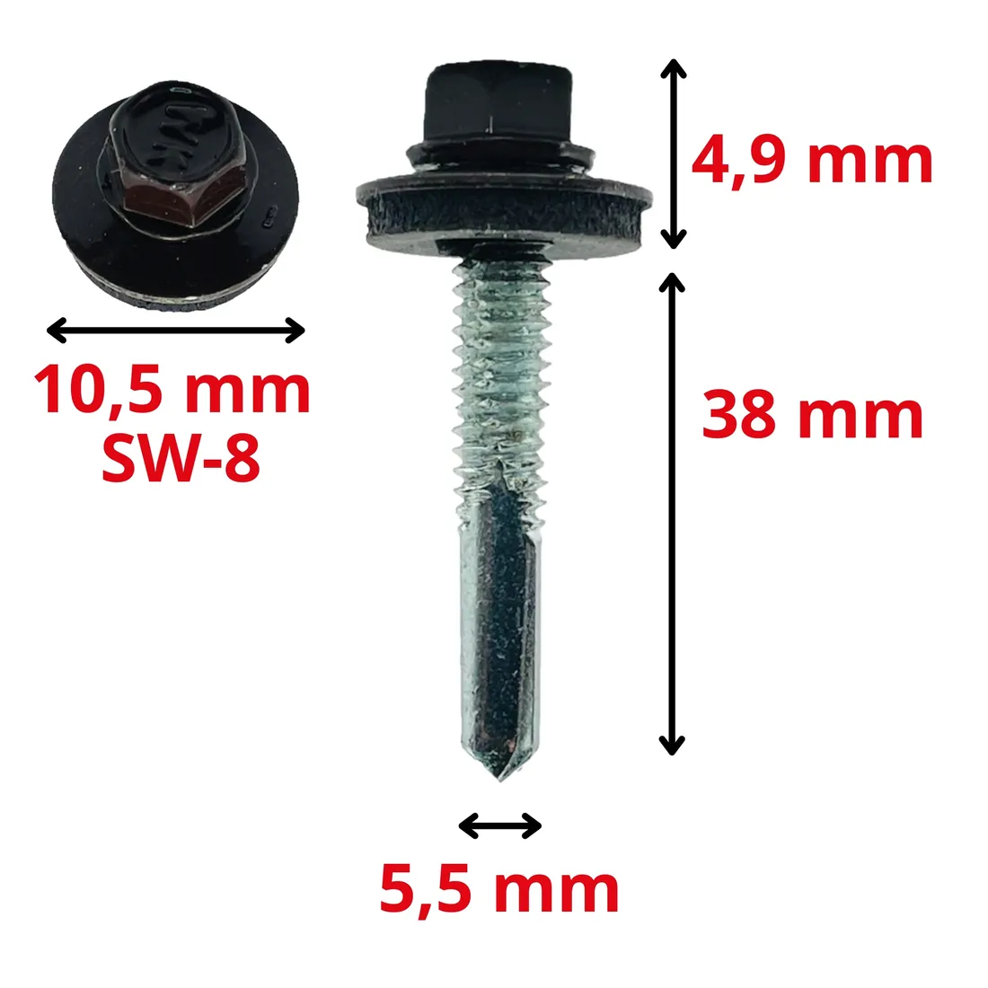 wkrety-samowiercace-do-metalu-ral-8017-braz-55x38-farmery-na-klucz-200szt-stan-nowy