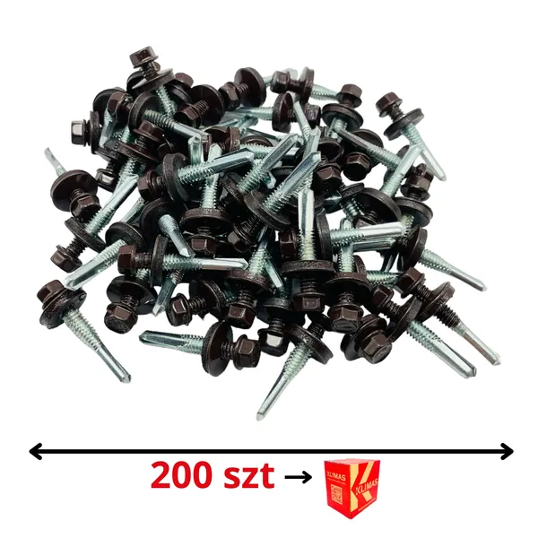 wkrety-samowiercace-do-metalu-ral-8017-braz-55x38-farmery-na-klucz-200szt-rodzaj-wkrety