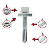 wkrety-samowiercace-do-metalu-ral-9003-bialy-55x38-farmery-na-klucz-200szt-srednica-5-5-mm