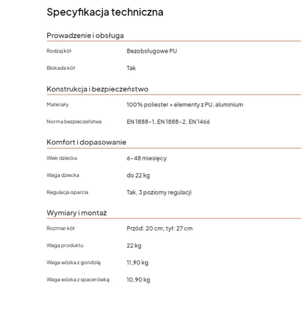 wozek-2w1-lionelo-freya-stan-nowy-stelaz-aluminiowy