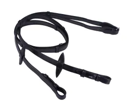 wodze-dla-kucyka-qhp-anti-slip-gumowane-ze-stoperami-czarne-pony