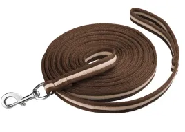 lonza-dla-konia-start-soft-cushion-8m-nylonowa-brazowa-bezowa