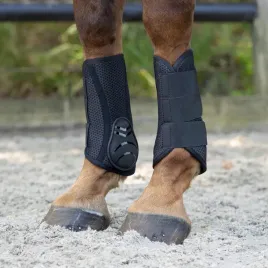 ochraniacze-dla-konia-qhp-air-mesh-neoprenowe-czarne-xl