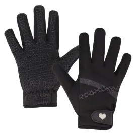 rekawiczki-jezdzieckie-damskie-dzieciece-qhp-lize-25aw-polar-czarne-xs
