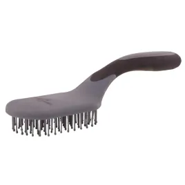 szczotka-do-grzywy-i-ogona-dla-konia-premiere-soft-grip-szara-czarna