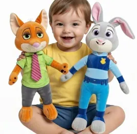 maskotka-pluszowa-zwierzogrod-judy-hopps-50-cm-i-nick-wilde-45-cm-zootopia