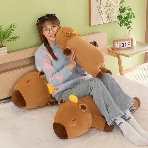 maskotka-z-kocem-poduszka-pluszak-kapibara-3w1-55-cm-duza-przytulanka-koc-marka-bez-marki