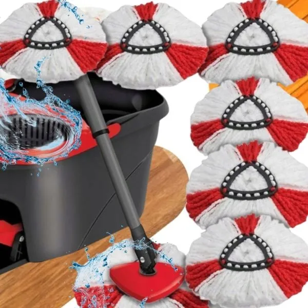6 x WKŁAD DO MOPA VILEDA OBROTOWEGO WKŁADY ZAPAS, ZAMIENNIKI, ZESTAW