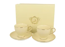 duo-ecru-2-filizanki-espresso-ze-spodkami-victoria