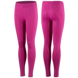 legginsy-jezdzieckie-horze-madison-silicone-mlodziezowe-rozowe-134-140
