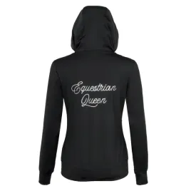 bluza-jezdziecka-equestrian-queen-river-26ss-z-kapturem-czarna-xs