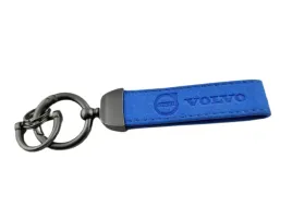 volvo-brelok-breloczek-skora-alcantara-niebieski