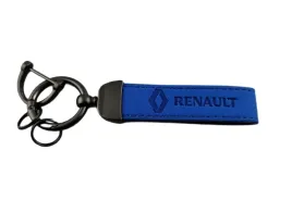 renault-brelok-breloczek-skora-alcantara-niebieski