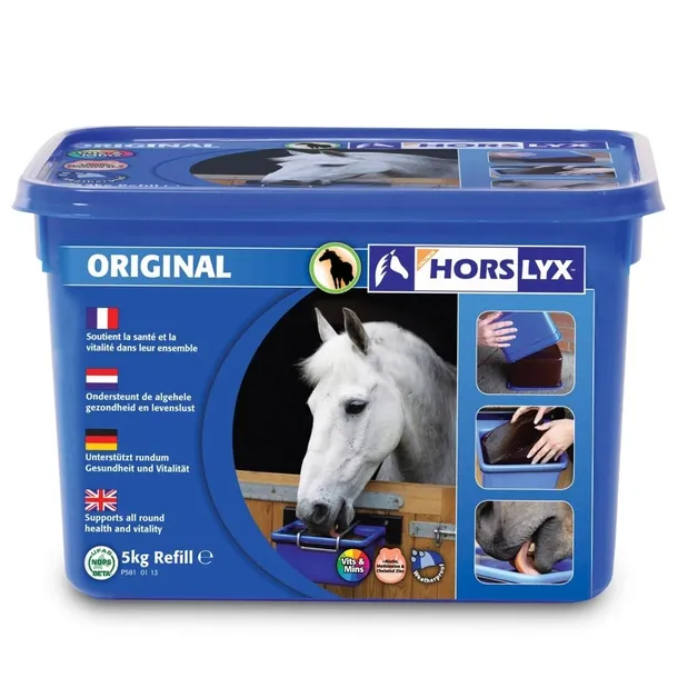 Lizawka dla koni HORSLYX Original witaminowa 5kg