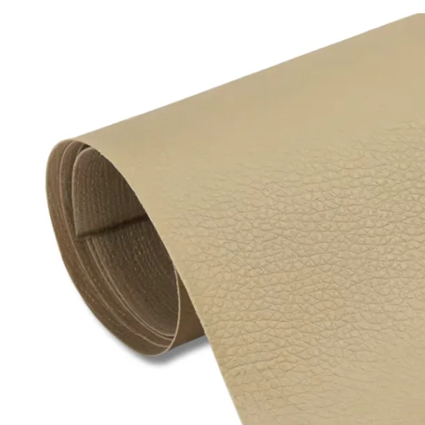 Skóra samoprzylepna z klejem tkanina skaj KHAKI 140x50cm 650 g/m²