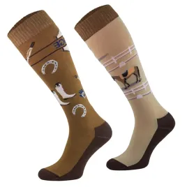 skarpetki-jezdzieckie-mondo-calza-dressage-podkolanowki-brazowe-m-39-42