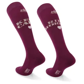 skarpetki-jezdzieckie-mondo-calza-haythere-keep-calm-bordowe-s-35-38