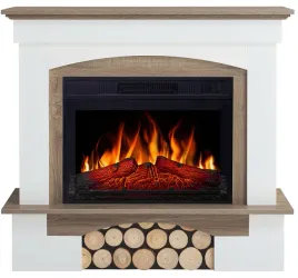 kominek-elektryczny-artiflame-woodley-af23s-bialy-led-dzwiek-i-grzanie