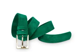 pasek-damski-klasyczny-trawiasty-welur-3-cm-105-cm-obwod-w-pasie-78-96-cm